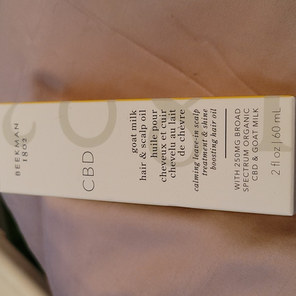 BEEKMAN 1802 GOAT MILK HAIR & SCALP OIL